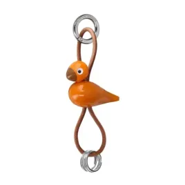 kay-bojesen-brelok-do-kluczy-bird-silver-orange