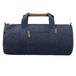 fresk-torba-weekend-bag-zlote-kropki-indigo