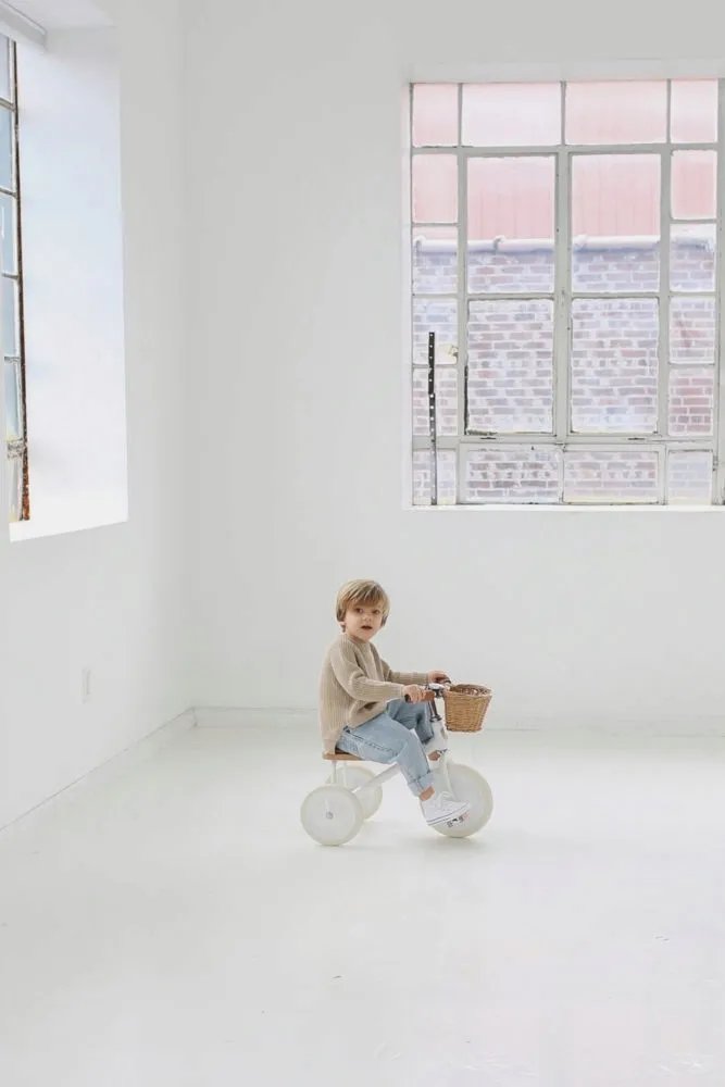 banwood-rowerek-trojkolowy-trike-white-stan-nowy