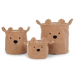 childhome-zestaw-3-koszy-na-zabawki-teddy-bear