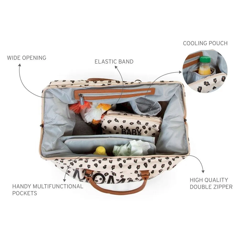 childhome-torba-mommy-bag-leopard-stan-nowy