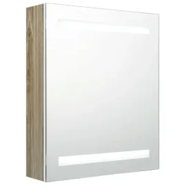 szafka-lazienkowa-z-lustrem-i-led-biel-i-dab-50x14x60-cm