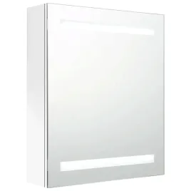 szafka-lazienkowa-z-lustrem-i-led-lsniaca-biel-50x14x60-cm