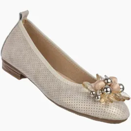 baleriny-damskie-skorzane-buty-eleganckie-polbuty-z-ozdobami-bezowe-41
