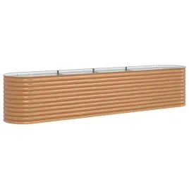 podniesiony-grzadka-brazowy-400-x-80-x-81-cm-stal