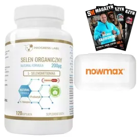 progress-labs-selen-organiczny-200mcg-tarczyca-wlosy-paznokcie-120k