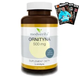 medverita-ornityna-500mg-120kaps-odtruwanie-aminokwas-antyoksydant-watroba