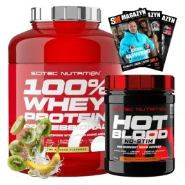 scitec-100percent-whey-protein-professional-2350g-bialko-scitec-hot-blood-375g