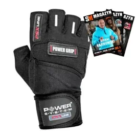 power-system-power-grip-rekawice-na-silownie-czarne-trening-mocne
