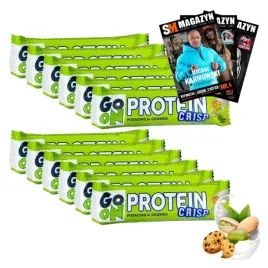 go-on-protein-crisp-bar-baton-bialkowy-wpc-biala-czekolada-12x45g