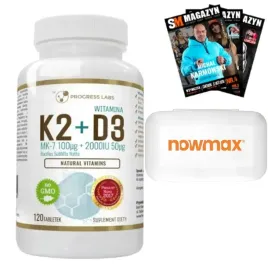 progress-labs-witamina-k2-mk-7-100-mcg-natto-d3-2000iu-120-tab-pill-box