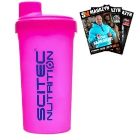 scitec-shaker-rozowy-700-ml-szczelny-szejker-na-odzywki-pink-neon-sitko