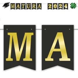 baner-flagi-matura-2024-czarno-zloty-diy-25-m