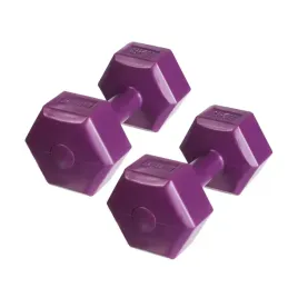 drfit-hantle-ciezarki-do-cwiczen-fitness-szesciokatne-zestaw-2x-3kg-fiolet