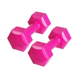 drfit-hantle-ciezarki-do-cwiczen-fitness-szesciokatne-zestaw-2x-1kg-rozowe