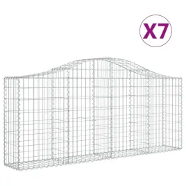 kosze-gabionowe-7-szt-200x30x80-100-cm-galwanizowane-zelazo