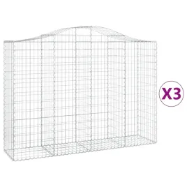 kosze-gabionowe-3-szt-200x50x140-160-cm-galwanizowane-zelazo