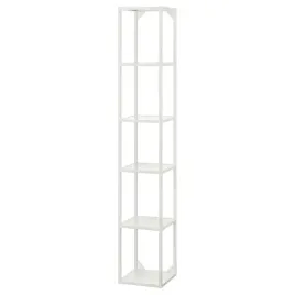 ikea-enhet-obudowa-wysoka-z-polkami-bialy-30x30x180-cm