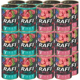 dolina-noteci-rafi-junior-dla-psa-mix-smak-24x400g