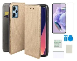 etui-z-klapka-do-xiaomi-redmi-note-12-pro-plus-magnet-case-zloty-folia-tpu