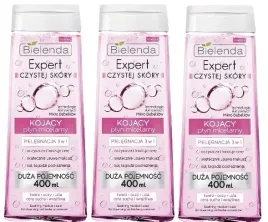 3-x-bielenda-expert-czystej-skory-kojacy-plyn-micelarny-3w1-400-ml-ukojenie