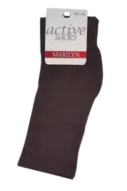 marilyn-klasyczne-skarpetki-damskie-forte-58-brazowy