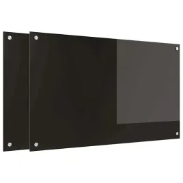 panel-kuchenny-2-szt-czarny-100-x-60-cm-szklo-hartowane