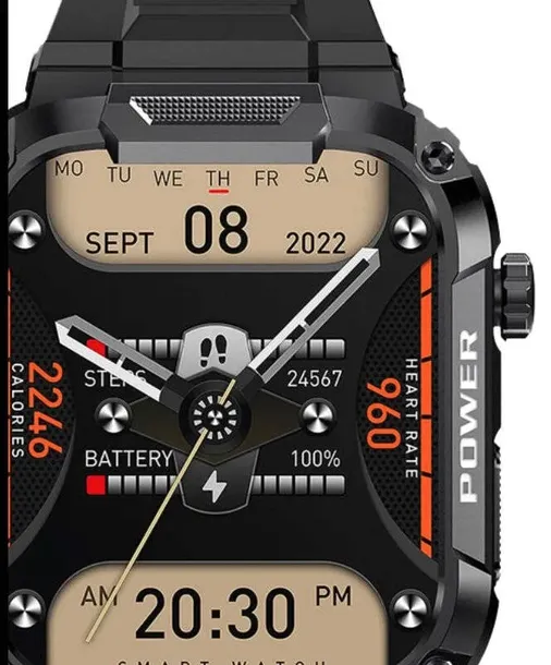 smartwatch-rubicon-rncf07-bezowy-bt-call-mechanizm-kwarcowy