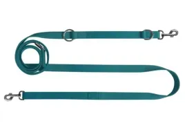 chaba-smycz-tasma-regulowana-gladka-10mm-260cm-morska