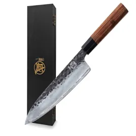 noz-szefa-kuchni-22cm-stal-japonska-recznie-kuty-drewno-pro-mitsumoto