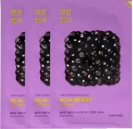 3-x-holika-holika-pure-essence-mask-sheet-acaiberry-23-ml-jagody