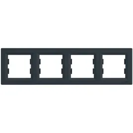 ramka-poczworna-do-gniazda-4-krotna-pozioma-antracyt