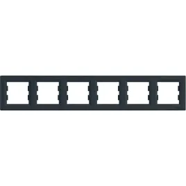 ramka-szesciokrotna-do-gniazda-6-krotna-pozioma-antracyt