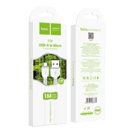 hoco-kabel-x20-micro-usb-3-1a-1m-bialy