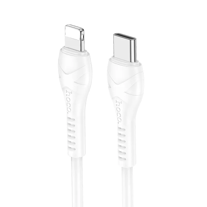 hoco-kabel-x37-usb-c-lightning-pd-27w-0-5m-bialy-stan-nowy