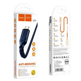 hoco-kabel-x59-micro-usb-3-1a-1m-niebieski