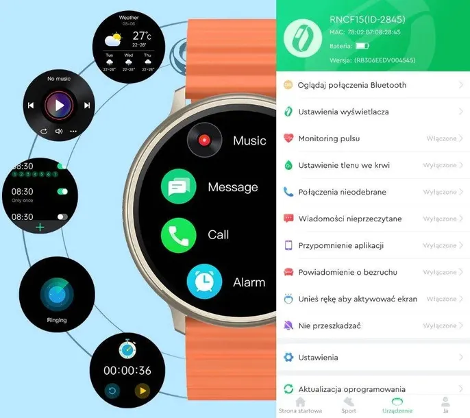 smartwatch-rubicon-rncf15-bezowy-bt-call-amoled-model-rncf15-bezowy