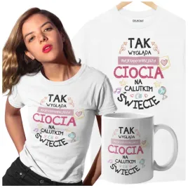 koszulka-dla-cioci-zestaw-z-kubkiem-na-upominek-najcudowniejsza-ciocia