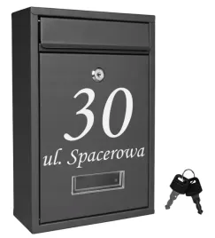 skrzynka-pocztowa-na-listy-wrzutnia-czarna-z-numerem-domu-adresem-druk-uv
