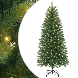 sztuczna-choinka-z-150-diodami-led-zielony-120-cm-pe-i-pvc