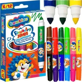 flamastry-jumbo-bambino-pisaki-dwustronne-grube-12-kolorow-szkolne