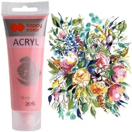 farba-akrylowa-happy-color-tubka-75-ml-roz-pudrowy-pastelowy-nr-205