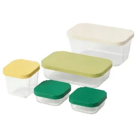 ikea-havstobis-pojemnik-na-zywnosc-z-pokr-5-szt-przezroczysty-wielobarwny