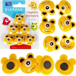 magnesy-potworki-do-tablic-6szt-na-tablice-lodowke