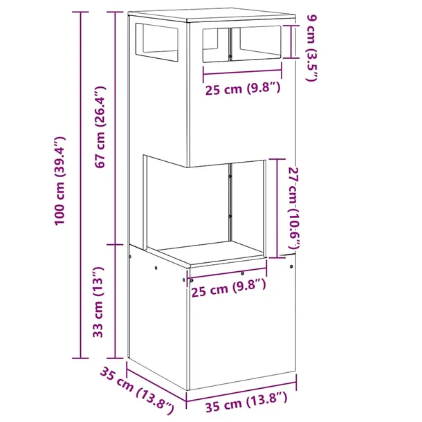 kominek-brazowy-35-x-35-x-100-cm-stan-nowy-marka-vidaxl