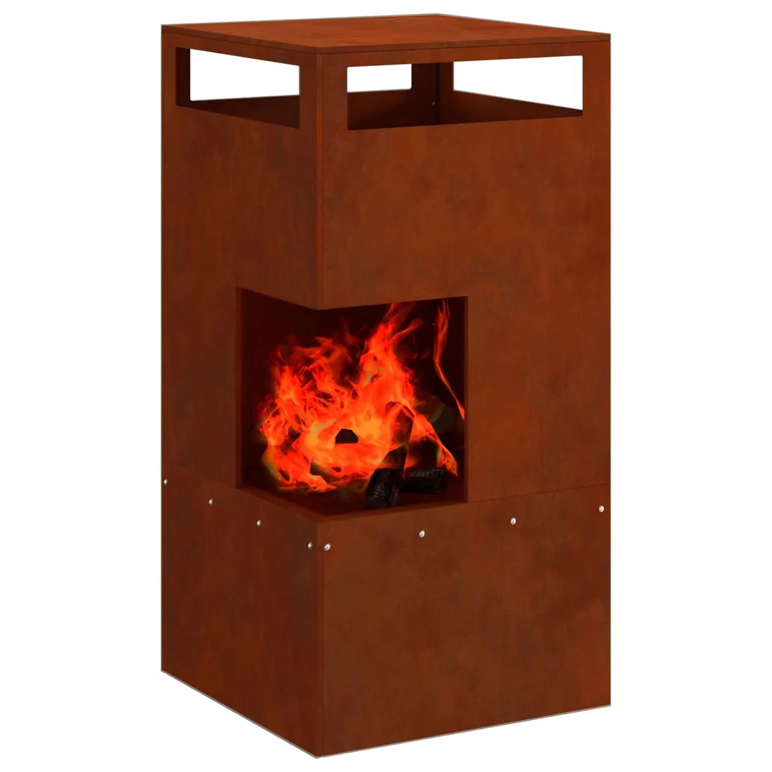 kominek-brazowy-50-x-50-x-100-cm-stan-nowy