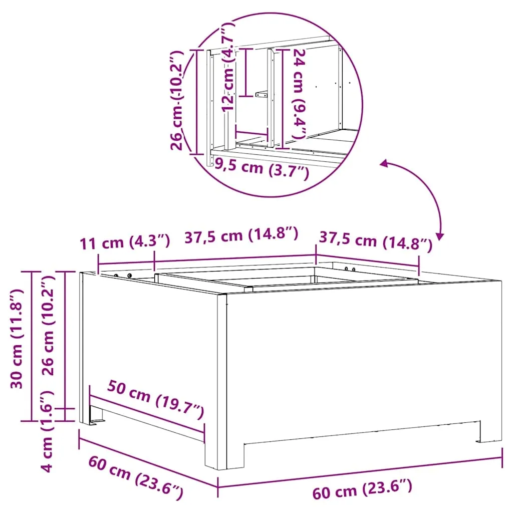 kominek-brazowy-60-x-60-x-30-cm-stan-nowy