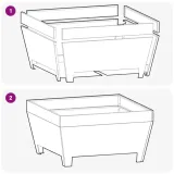 kominek-brazowy-80-x-80-x-43-cm-wysokosc-43-cm-stan-nowy