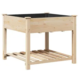 doniczka-ogrodowa-bezowy-90-x-90-x-765-cm-drewno-swierkowe