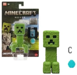 mattel-minecraft-movie-creeper-figurka-10-cm-action-figure-z-akcesoriami